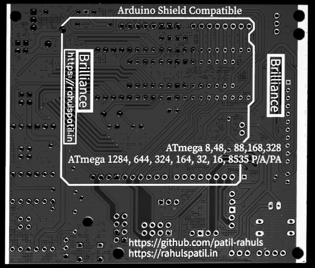 Brilliance Development Board - Rear side